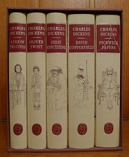 9783860704608: Boxed Set, 5 Volumes, Great Expectations, David Copperfield, Pickwick Papers, Oliver Twist, Tale of Two Cities.
