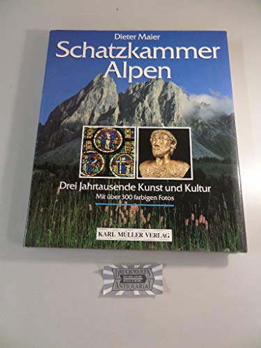 9783860706831: Schatzkammer Alpen. Drei Jahrtausende Kunst und Kultur