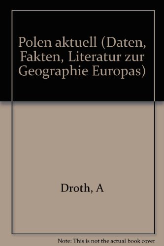 Beispielbild fr Daten - Fakten - Literatur zur Geographie Europas Heft 6: Polen aktuell zum Verkauf von AMSELBEIN - Antiquariat und Neubuch