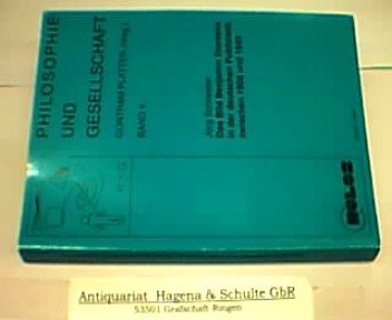 Bild Benjamin Disraelis in der deutschen Publizistik zwischen 1900 und 1945, Das. Philosophie und Gesellschaft - Schneider, Jörg und Guntram Platter (Hrsg.)