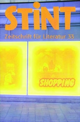 Stock image for Stint. Zeitschrift fr Literatur, Bremen. Nr. 33 / Nov. 2003, 17. Jahrgang. for sale by Worpsweder Antiquariat