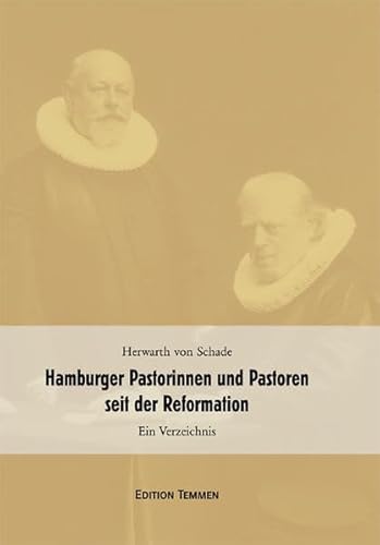 9783861083092: Hamburger Pastorinnen und Pastoren seit der Reformation: Ein Verzeichnis