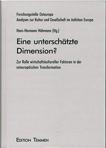 Stock image for Eine unterschtzte Dimension? for sale by medimops