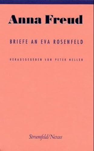 Stock image for Briefe an Eva Rosenfeld. for sale by Wissenschaftliches Antiquariat Kln Dr. Sebastian Peters UG