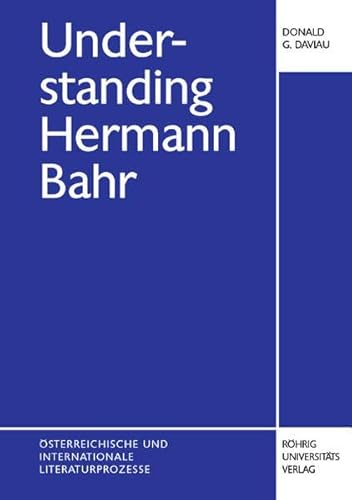 9783861103134: Understanding Hermann Bahr