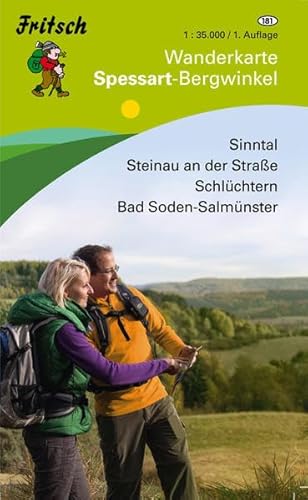 Beispielbild fr Spessart - Bergwinkel: Sinntal, Steinau an der Strae, Schlchtern, Bad Soden-Salmnster (Fritsch Wanderkarten 1:35000) zum Verkauf von medimops