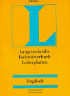 Beispielbild fr Langenscheidts Fachwrterbuch Leiterplatten Englisch-Deutsch /Deutsch-Englisch zum Verkauf von Buchpark