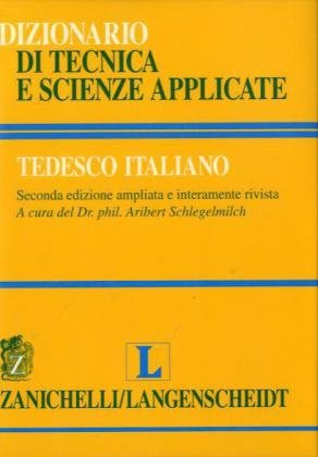 Beispielbild fr Langenscheidt Fachwrterbuch Technik und angewandte Wissenschaften, Deutsch-Italienisch zum Verkauf von medimops