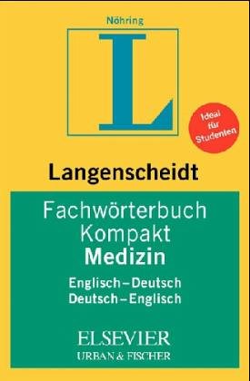 9783861171447: Langenscheidts Fachwrterbuch Kompakt, Fachwrterbuch Kompakt Medizin, Englisch