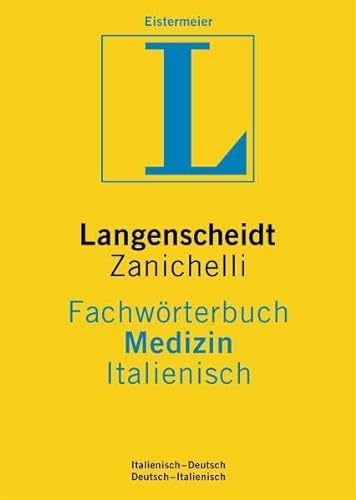 9783861171607: Langenscheidts Fachwrterbuch Medizin Italienisch: Italienisch - Deutsch / Deutsch - Italienisch