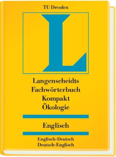 Beispielbild fr Langenscheidt Fachwrterbuch Kompakt kologie, Englisch zum Verkauf von medimops