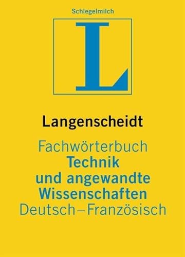 9783861172161: Dictionnaire langenscheidt des techniques et sciences appliques allemand-franais