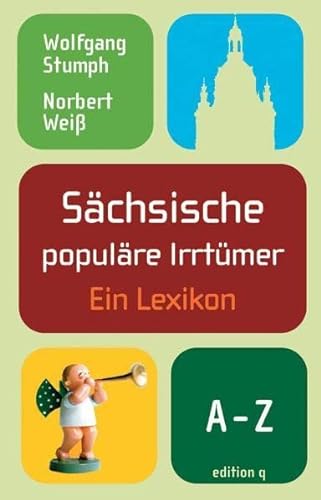 9783861246107: Schsische populre Irrtmer. Ein Lexikon