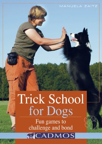 Beispielbild fr Trick School for Dogs: Fun Games to Challenge and Bond zum Verkauf von WorldofBooks