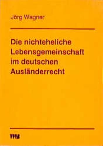 Imagen de archivo de Die nichteheliche Lebensgemeinschaft im deutschen Auslnderrecht a la venta por Antiquariat Smock