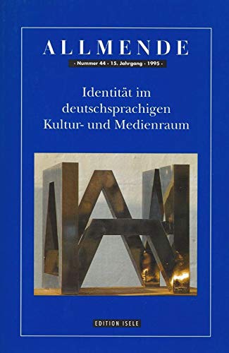 9783861420521: Identitt im deutschsprachigen Kultur- und Medienraum.