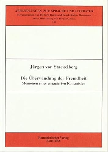 Beispielbild fr Die berwindung der Fremdheit zum Verkauf von Antiquariat Walter Nowak