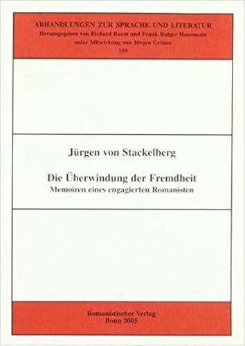 Stock image for Die berwindung der Fremdheit for sale by Antiquariat Walter Nowak