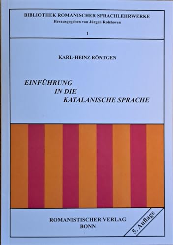 Stock image for Einfhrung in die katalanische Sprache for sale by GreatBookPrices