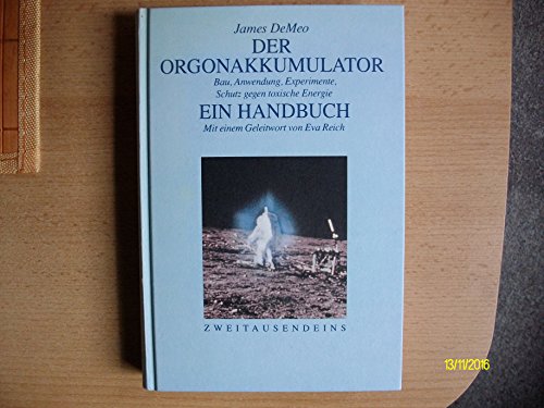 9783861500674: Der Orgonakkumulator Ein Handbuch