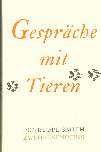 9783861501121: Gesprche mit Tieren (Livre en allemand)