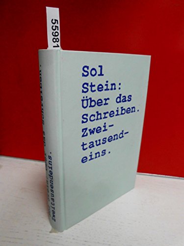 Beispielbild fr ber das Schreiben [Gebundene Ausgabe] Sol Stein (Autor), Waltraud Gtting (bersetzer) zum Verkauf von BUCHSERVICE / ANTIQUARIAT Lars Lutzer