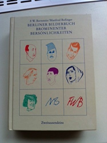 Beispielbild fr Berliner Bilderbuch Brominenter Bersnlichkeiten. zum Verkauf von Homeless Books