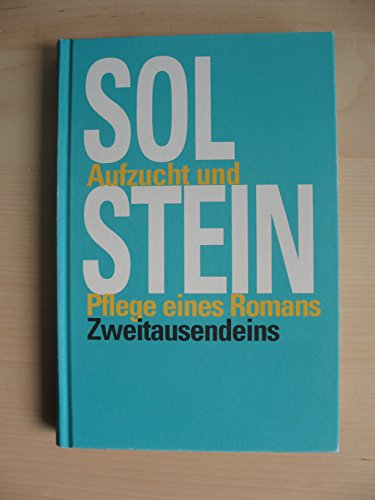 Aufzucht und Pflege eines Romans (9783861503644) by [???]