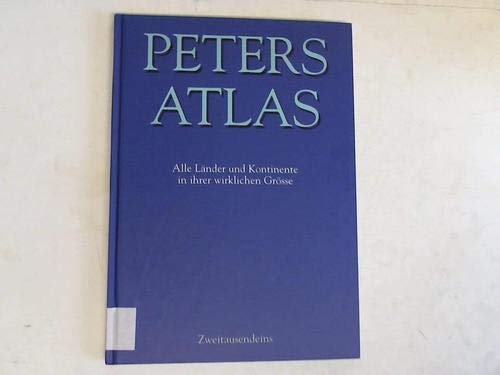 9783861504504: Peters Atlas. Alle Lnder und Kontinente in 43 Einzelkarten gleichen Mastabs