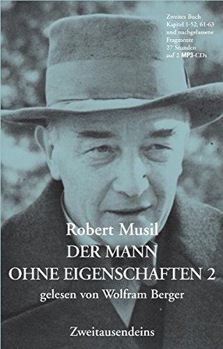9783861506751: Der Mann ohne Eigenschaften 2 (Livre en allemand)