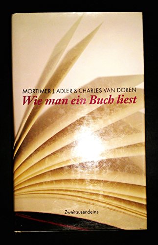 Stock image for Wie man ein Buch liest for sale by medimops
