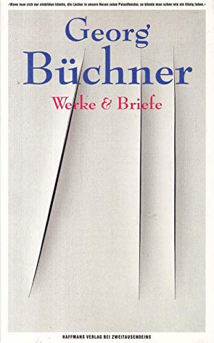 Werke und Briefe Georg Büchner. Nach den Erstdr. und ersten Werkausg. hrsg. von Fritz Eycken - Eycken, Fritz und Georg Büchner