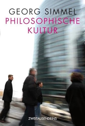 9783861508878: Philosophische Kultur: Philosophische Kultur, Philosophie des Geldes. Zur Soziologie und sthetik (Livre en allemand)