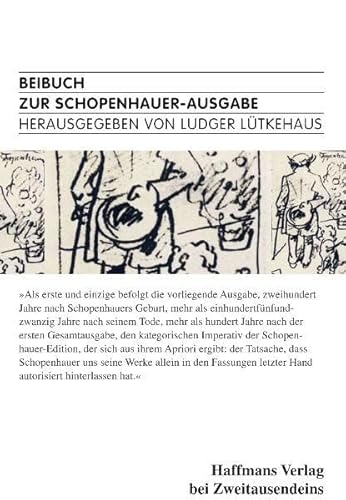 Stock image for Beibuch zur Schopenhauer-Ausgabe. for sale by medimops