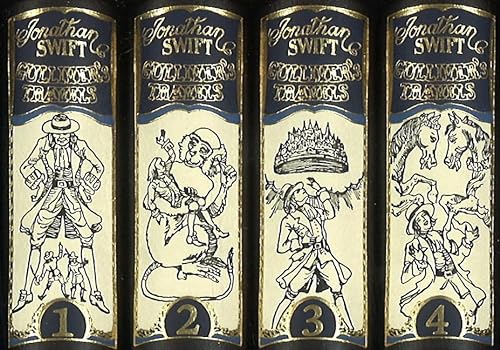 9783861843078: Gulliver's Travels MiniBook -- Gilt-Edged Edition (4 Volumes)