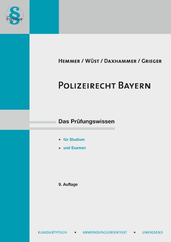 Beispielbild fr Polizei- und Sicherheitsrecht / Bayern zum Verkauf von medimops