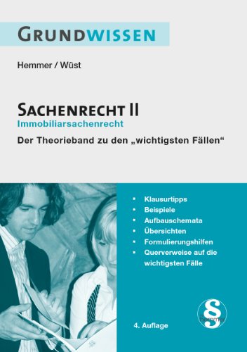 Stock image for Grundwissen - Sachenrecht II: ImmobiliarsachenR for sale by medimops