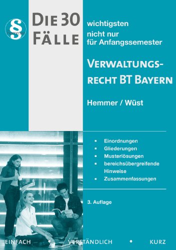 Stock image for 30 Flle Verwaltungsrecht - Bayern for sale by medimops