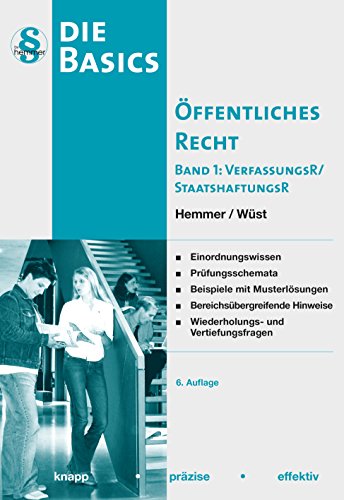 Beispielbild fr Basics ffentliches Recht Band 1: Verfassungsrecht / Staatshaftungsrecht zum Verkauf von medimops