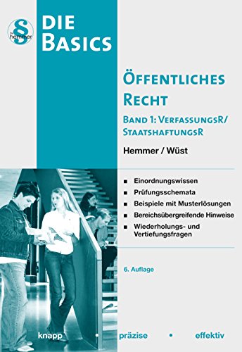 Stock image for Basics ffentliches Recht Band 1: Verfassungsrecht / Staatshaftungsrecht for sale by medimops