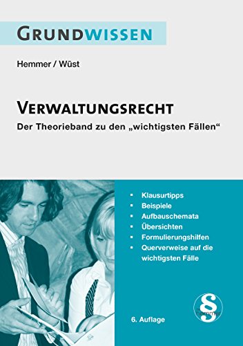 Beispielbild fr Grundwissen Verwaltungsrecht: Der Theorieband zu den "wichtigsten Fllen" zum Verkauf von medimops