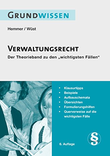 Imagen de archivo de Grundwissen Verwaltungsrecht: Der Theorieband zu den "wichtigsten Fllen" a la venta por medimops