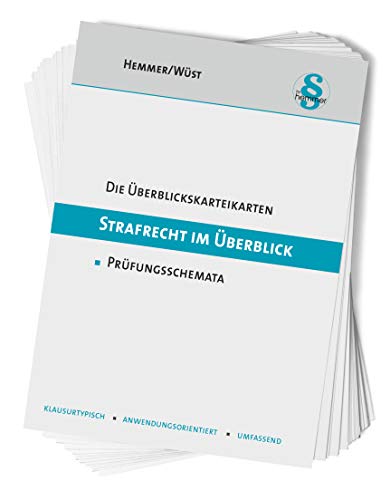 Imagen de archivo de bersichtskarteikarte Strafrecht im berblick a la venta por medimops