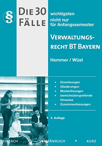 Beispielbild fr 30 Flle Verwaltungsrecht BT Bayern zum Verkauf von Studibuch