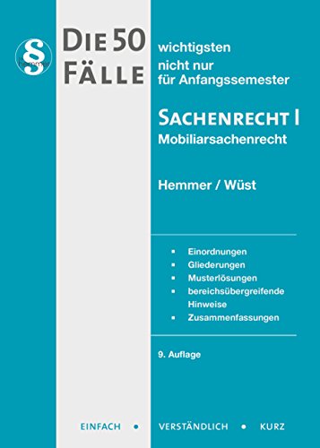 Stock image for 50 Flle Sachenrecht I (Skripten - Zivilrecht) for sale by medimops