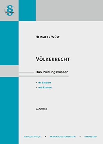 Völkerrecht - Hemmer, Karl-Edmund; Wüst, Achim