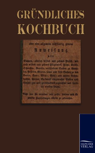 Stock image for Grundliches Kochbuch for sale by Chiron Media