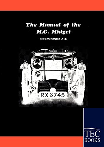 Stock image for Manual for the MG Midget Supercharged for sale by Chiron Media
