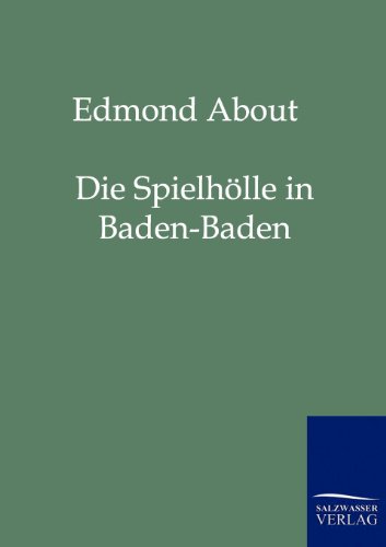 9783861959229: Die Spielhlle in Baden-Baden (German Edition)
