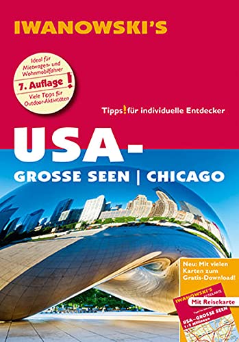 Stock image for USA-Groe Seen / Chicago - Reisefhrer von Iwanowski: Individualreisefhrer mit Extra-Reisekarte und Karten-Download (Reisehandbuch) for sale by medimops